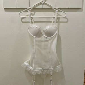White Victoria’s Secret Bustier
